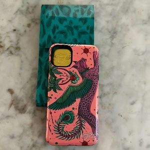 FREE GIFT iPhone 11 Pro Max Emma Shipley phone case in Lynx print 🐆🌴🌸 in box